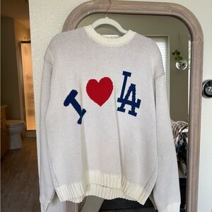 Madhappy Cream Knit Sweater